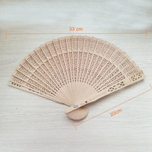 Load image into Gallery viewer, Customized Fans，Personalized Hand Fans for Weddings with Name，Personalized Hand Fans for Women Foldable，Personalized Hand Fans Bulk， (50pcs)
