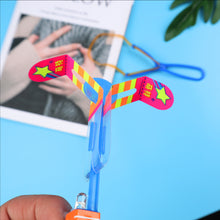 Load image into Gallery viewer, 1200Pack Luminous Slingshot Flying Arrow Toy, Flash Light Up Ejection Rocket, LED Light Flying Sword &amp; Bamboo Dragonfly, Outdoor Night Game Toy for Kids
